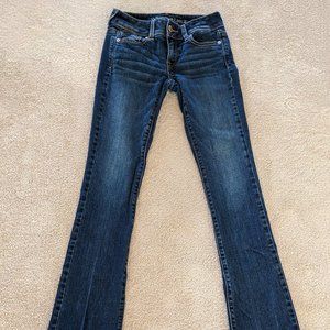 American Eagle Kick Boot Flare Jeans Size 00